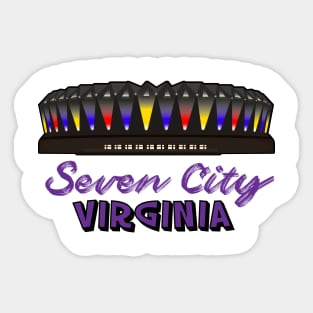 Seven City Icon (C) Sticker